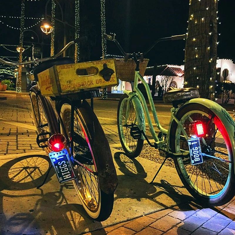 SpaceCraft Lounge License Plates, Bicycle