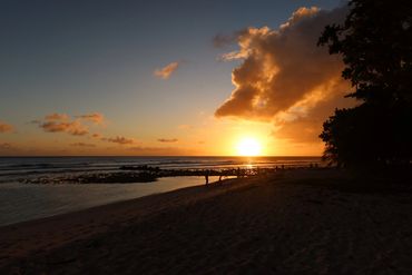 Sunset Photo - Drill Hall Beach, Christ Church, Barbados