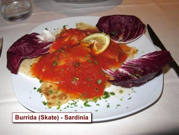 Italy Food Photos - Burrida (Skate) Sardinia