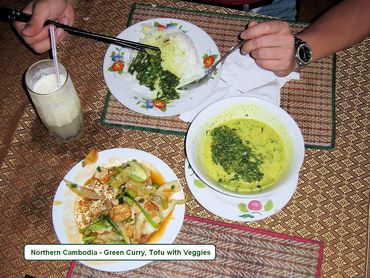 Cambodian Food - Photos - Green Curry with Vegetables