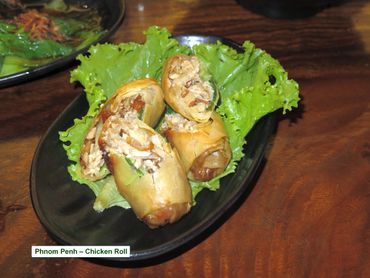 Cambodian Food Photos - Chicken Rolls