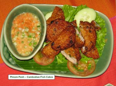Cambodian Food Photos - Cambodian Fish Cakes
