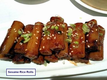 Hong Kong (Cantonese) Food Photos - Sesame Rice Rolls