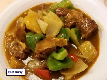 Hong Kong (Cantonese) Food Photos - Beef Curry