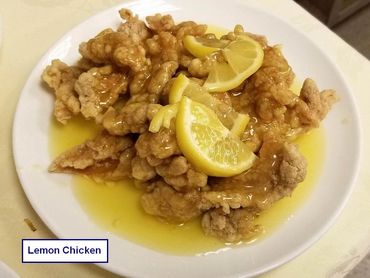 Hong Kong (Cantonese) Food Photos - Lemon Chicken