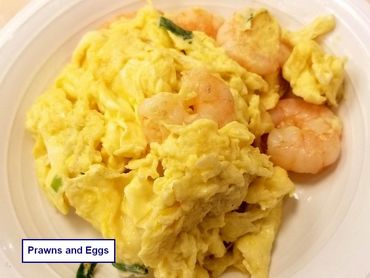 Hong Kong (Cantonese) Food Photos - Prawns with Eggs