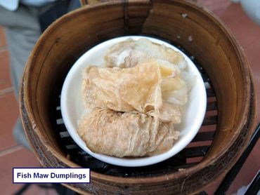 Hong Kong (Cantonese) Food Photos - Fish Maw Dumplings