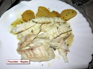 Italy Food Photos - Flounder - Naples