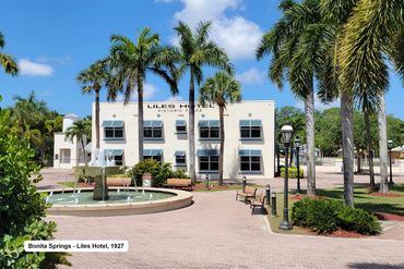 Southwest Florida History Photos - Bonita Springs, Liles Hotel, 1927