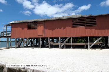 Southwest Florida History Photos - Ted Smallwood's Store, 1906 - Chokoloskee, Florida