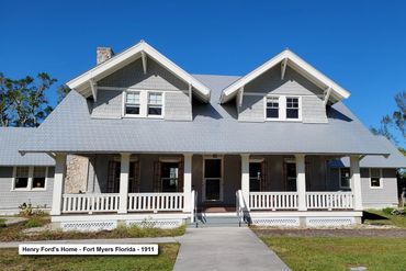 Southwest Florida History Photos - Henry Ford's Home, Fort Myers, 1911