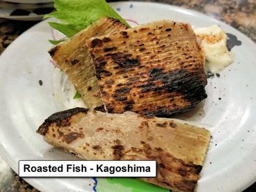 Photos of Meals in Japan - Roasted Fish