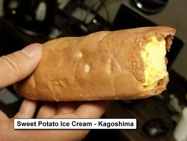 Photos of Meals in Japan - Sweet Potato Ice Cream