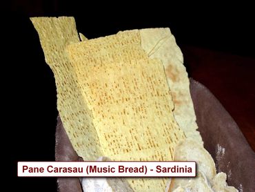 Italy Food Photos - Pane Carasau (Music Bread) Sardinia
