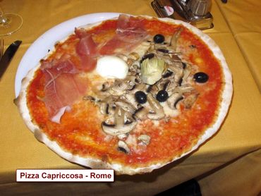 Italy Food Photos - Pizza Capricosa