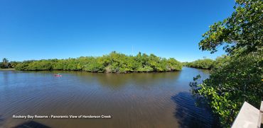 Southwest Florida Landscape Photos - Rookery Bay, Panoramic View of Henderson Creek, Naples, Florida