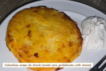 Southwest Florida Food Photos - Arepa de Choclo