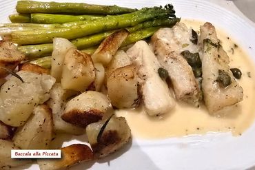 Southwest Florida Food Photos - Baccala alla Piccata
