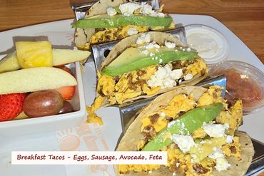 Southwest Florida Food Photos - Breakfast Tacos