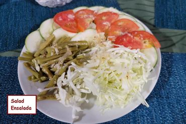 Cuban Food Photos - Salad