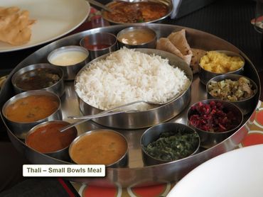 Southern India Food - Photos - Thali (Small Bowls Meal)