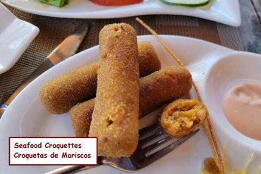 Cuban Food Photos - Seafood Croquettes