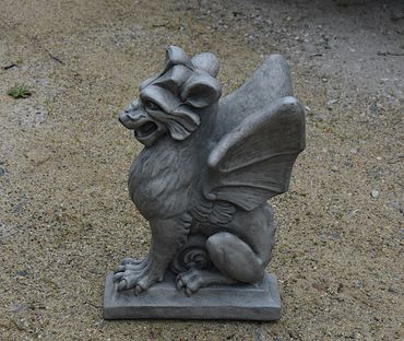 Stone Garden Accent Pieces by Massarelli
Winged Griffin