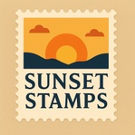 Sunset Stamps