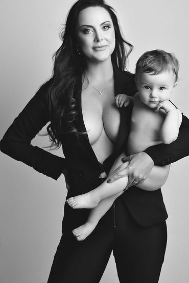 Ensaio gestante fashion em estudio em belo horizonte Mommy Me