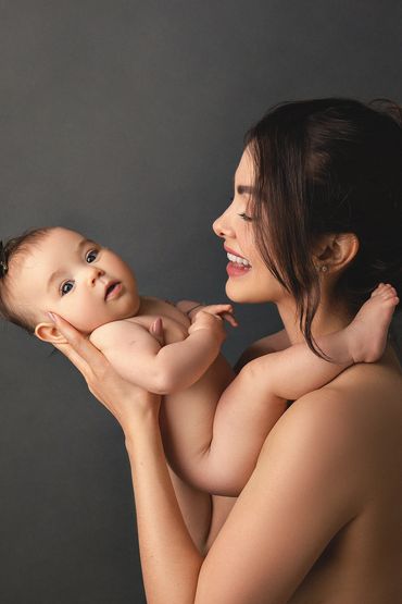 Ensaio gestante fashion em estudio em belo horizonte Mommy Me