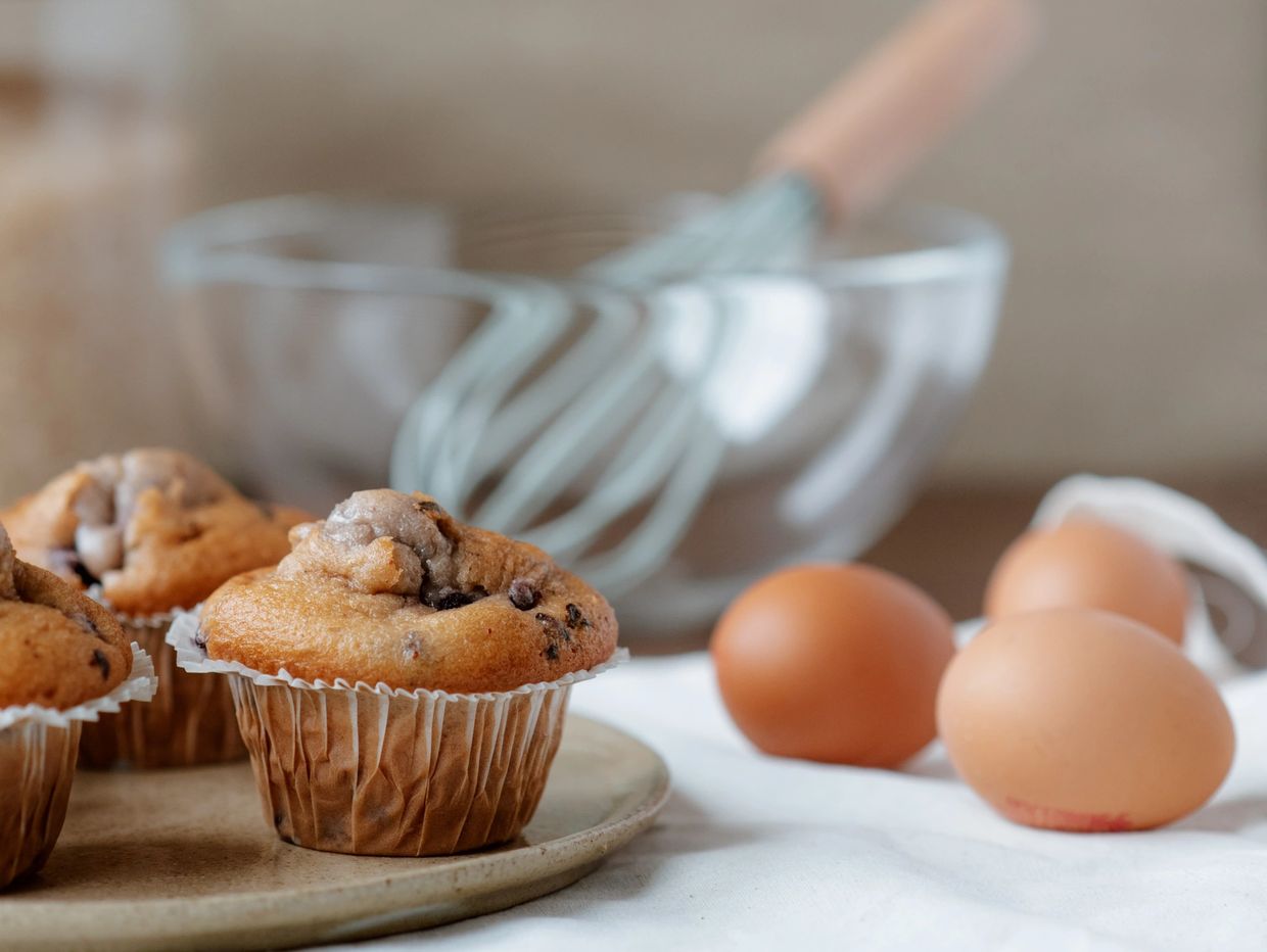 banana walnut muffin, snack, breakfast, snack, recipe, diabetes, blood sugar