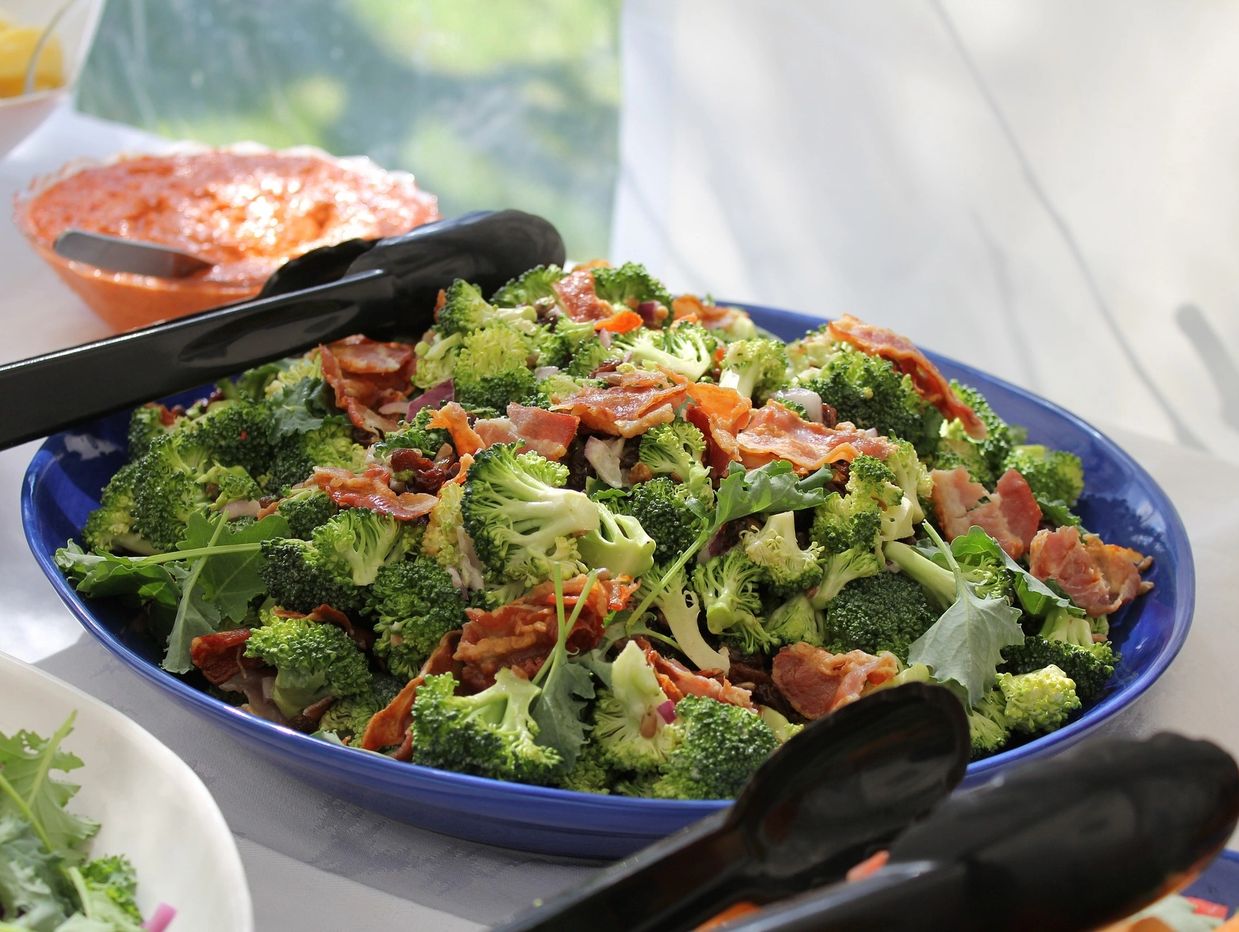 Delicious broccoli salad