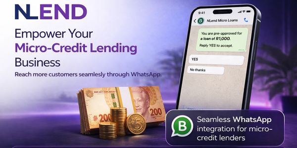NLend promotes micro-credit lending via WhatsApp with seamless integration for lenders.