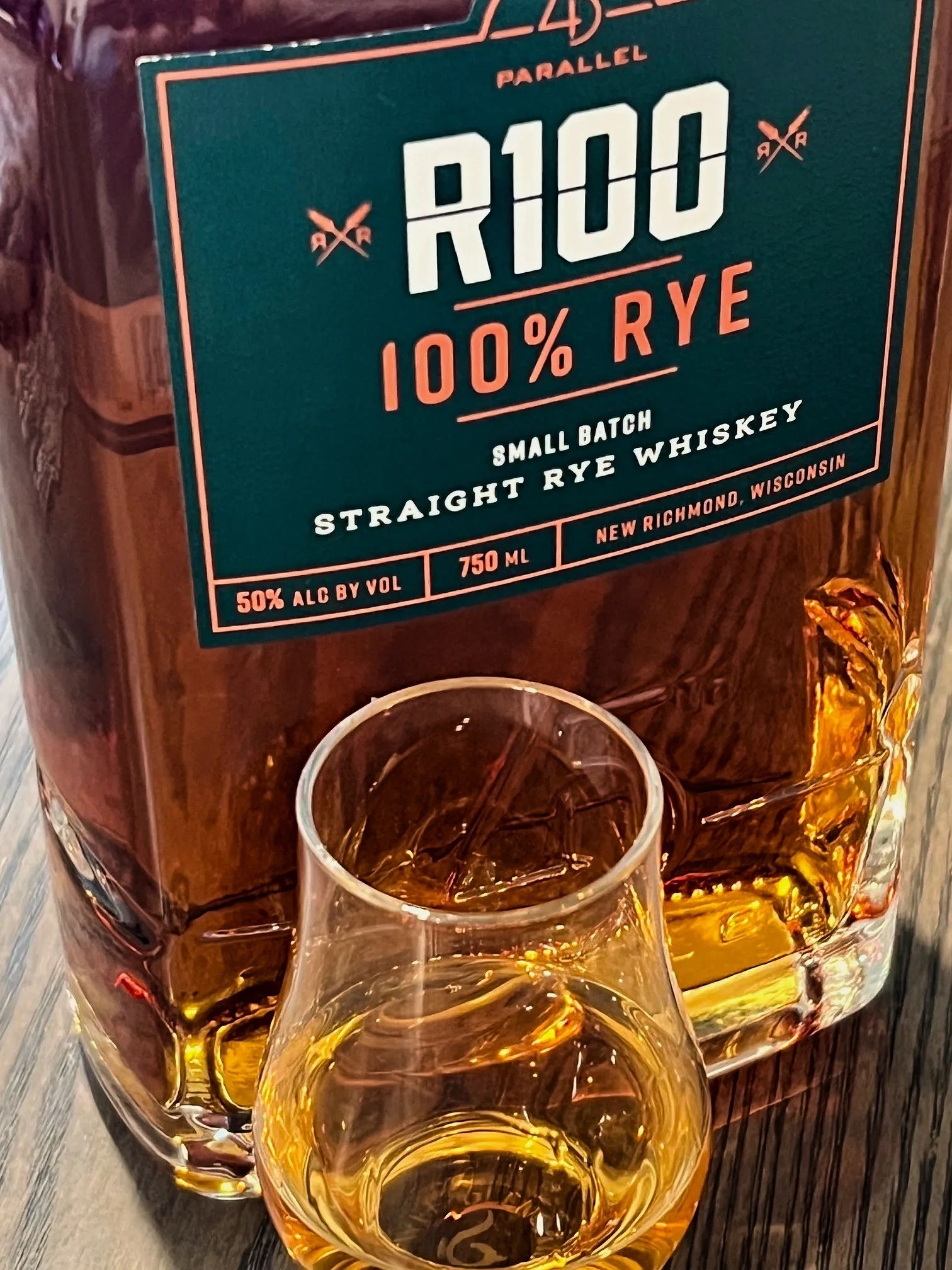 Whiskey Tasting - 45th Parallel R100 Rye Whiskey