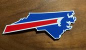 Buffalo Bills Car Magnet - North Carolina