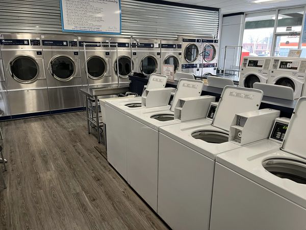 Coin laundry available 24 hours.
