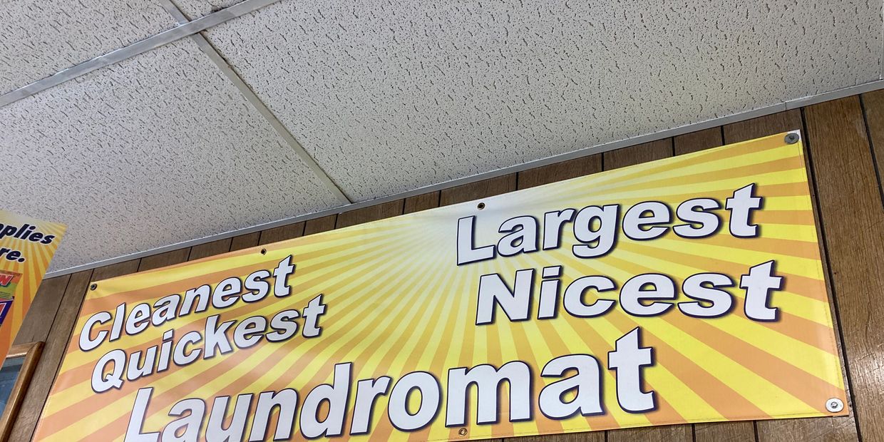 24 Hour Laundromat in Plymouth, Indiana.