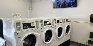 Industrial washing machines in Plymouth, Indiana.