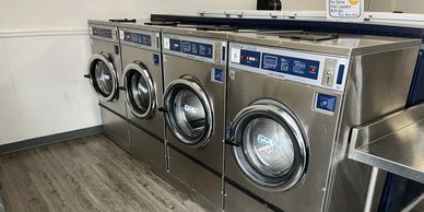 High Capacity washing machines.