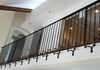 Blacken Steel Forged Railing 