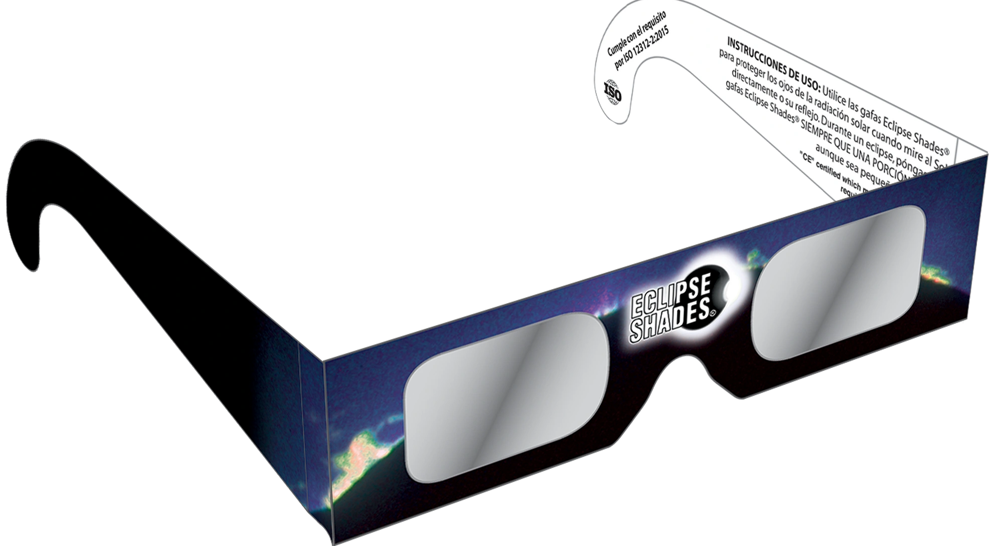 American Paper Optics Solar Eclipse Paper Glasses - 100% UV and Infrared  Ray Protection - CE Certified - Made in USA