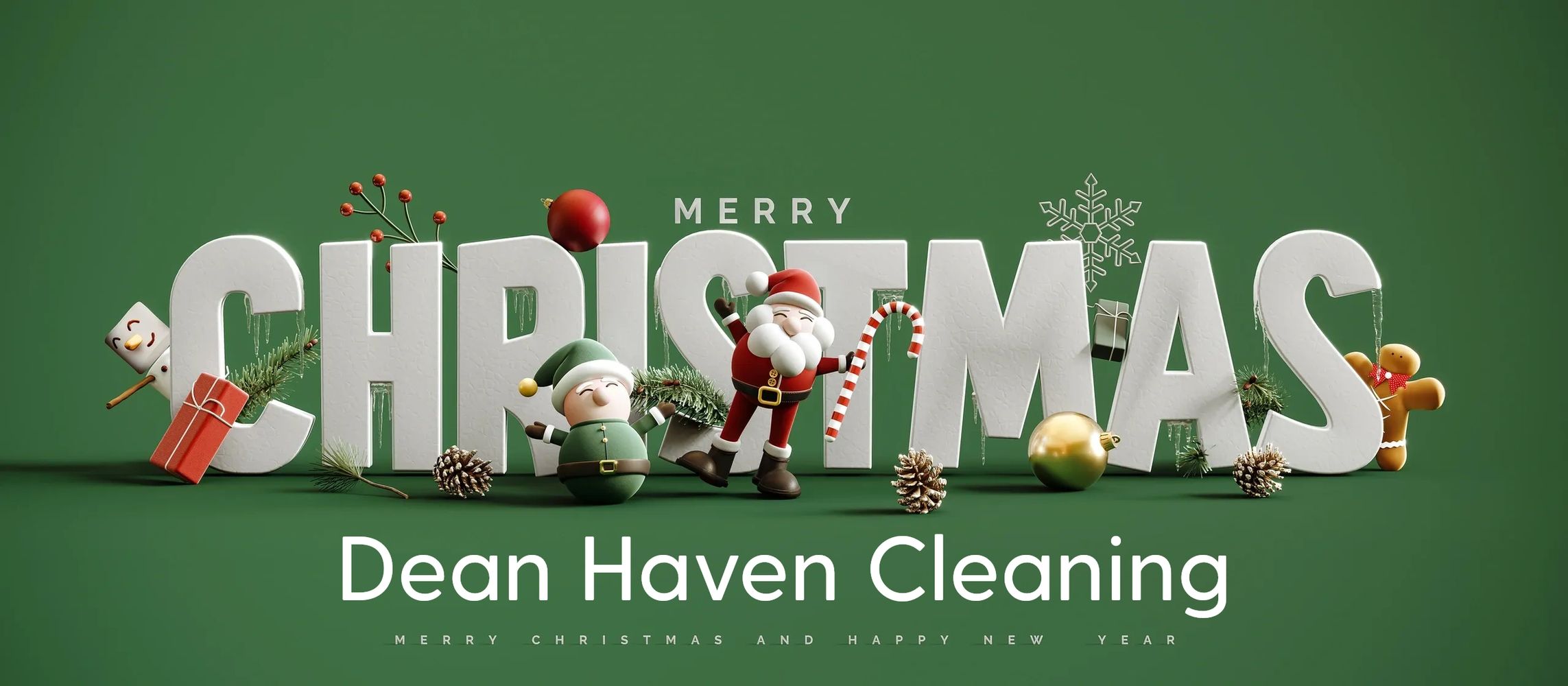 Merry Christmas Dean Haven Cleaning Services