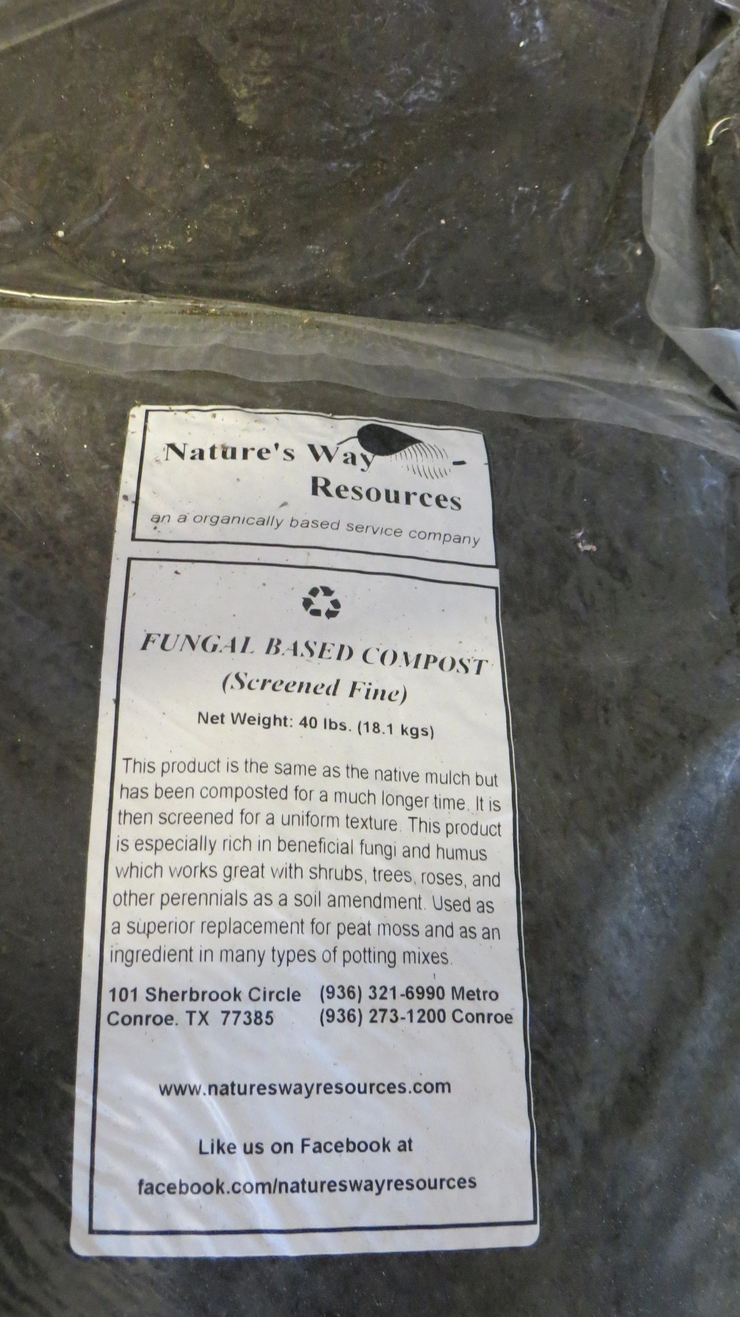 For The Organic Nerds in Dallas or Houston, Tx area. who want Fungal compost :