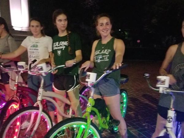 Group of Tulane University Students during Freshman Orientation.