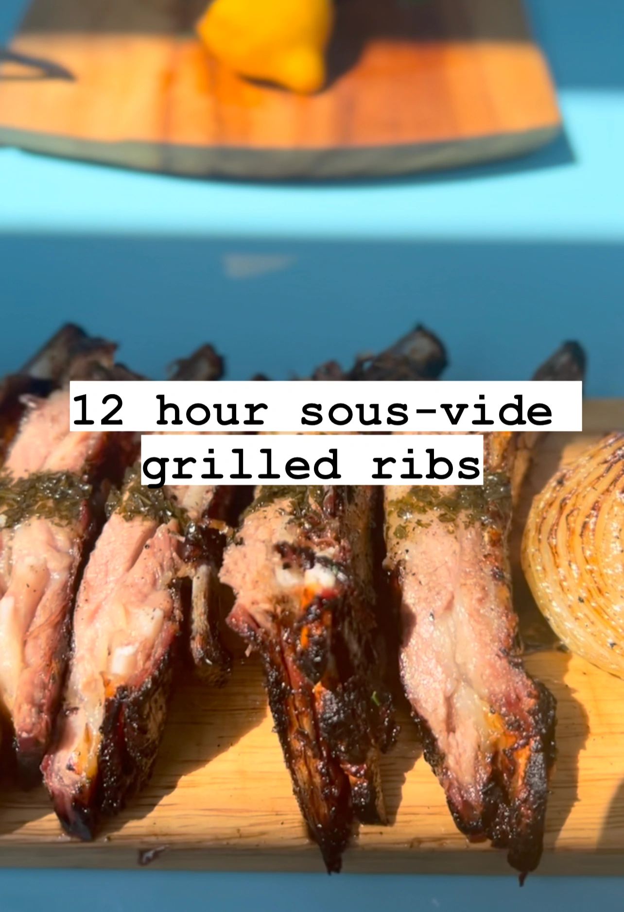 Sous Vide Barbecue Pork Ribs Recipe
