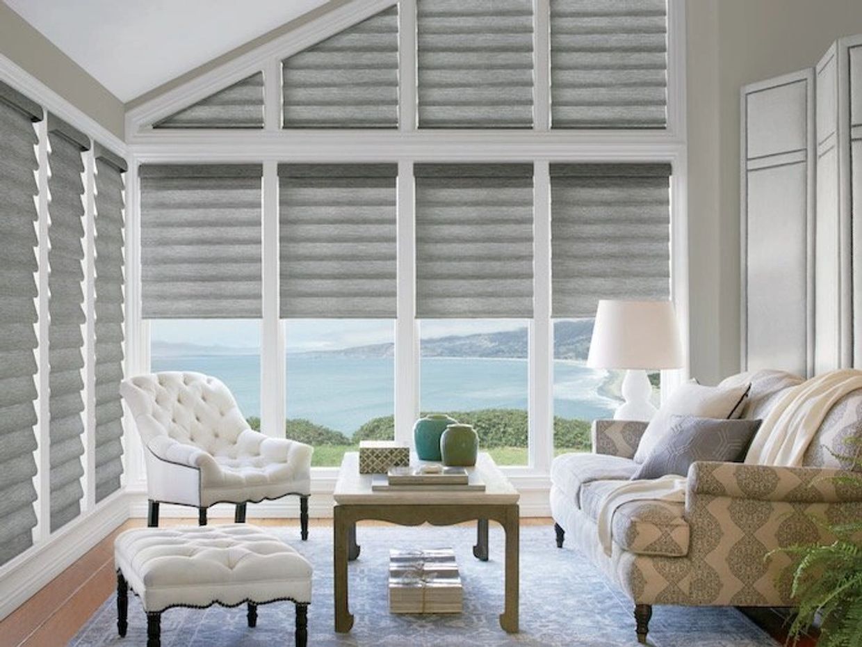 Expertly installed arched shades and blinds for Vancouver and Coquitlam, BC