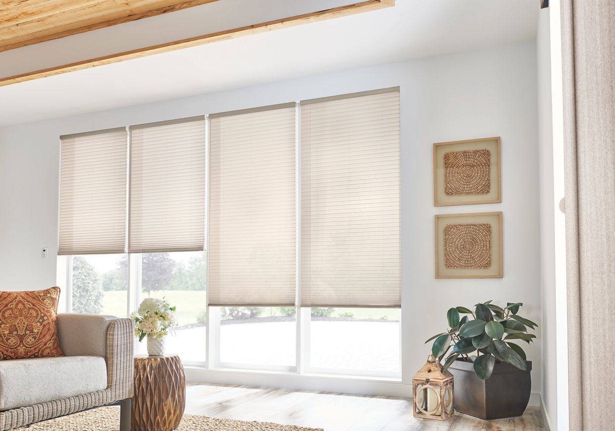 Honeycomb shades or cellular shades for Vancouver and Coquitlam, BC