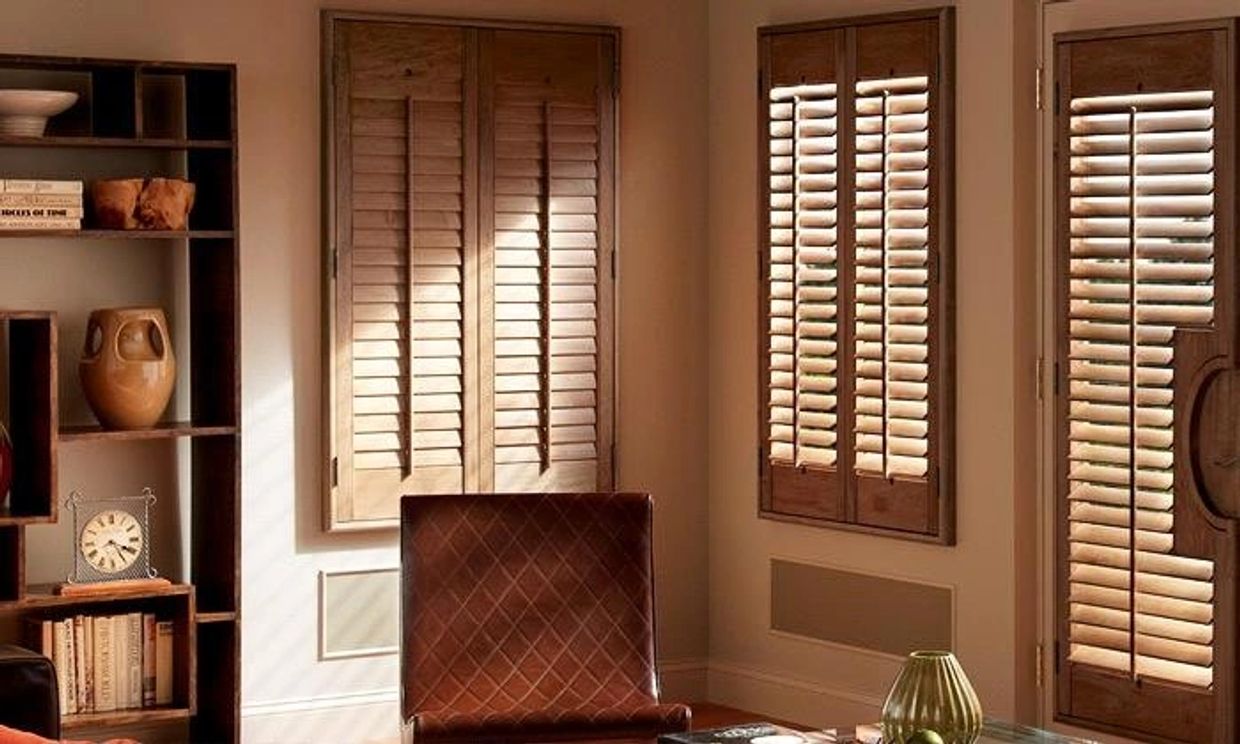 California shutters or plantation shutters made from authentic wood for Vancouver and Coquitlam, BC