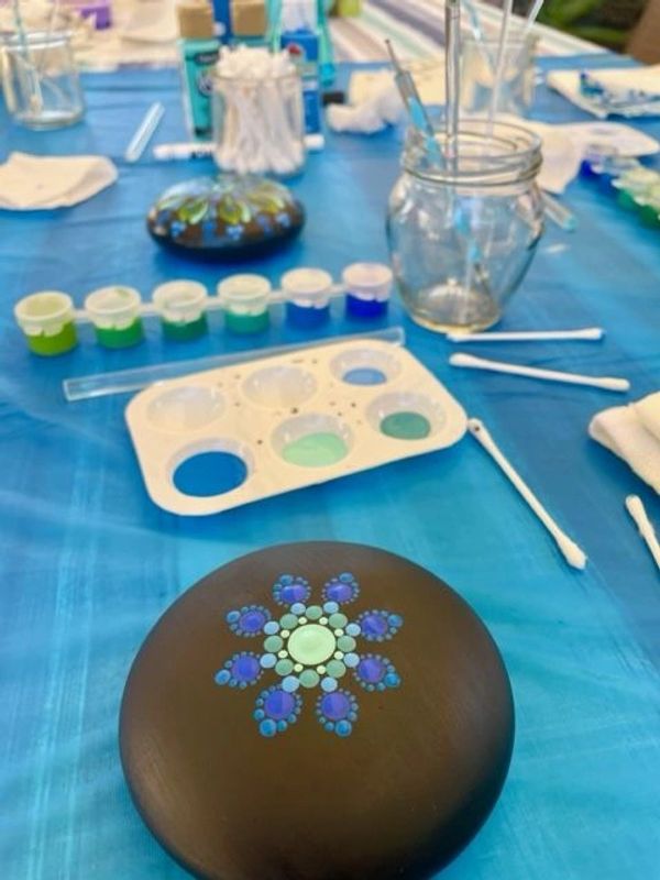 Mandala Stone Group and Private Painting Classes, Thousand Oaks, California 