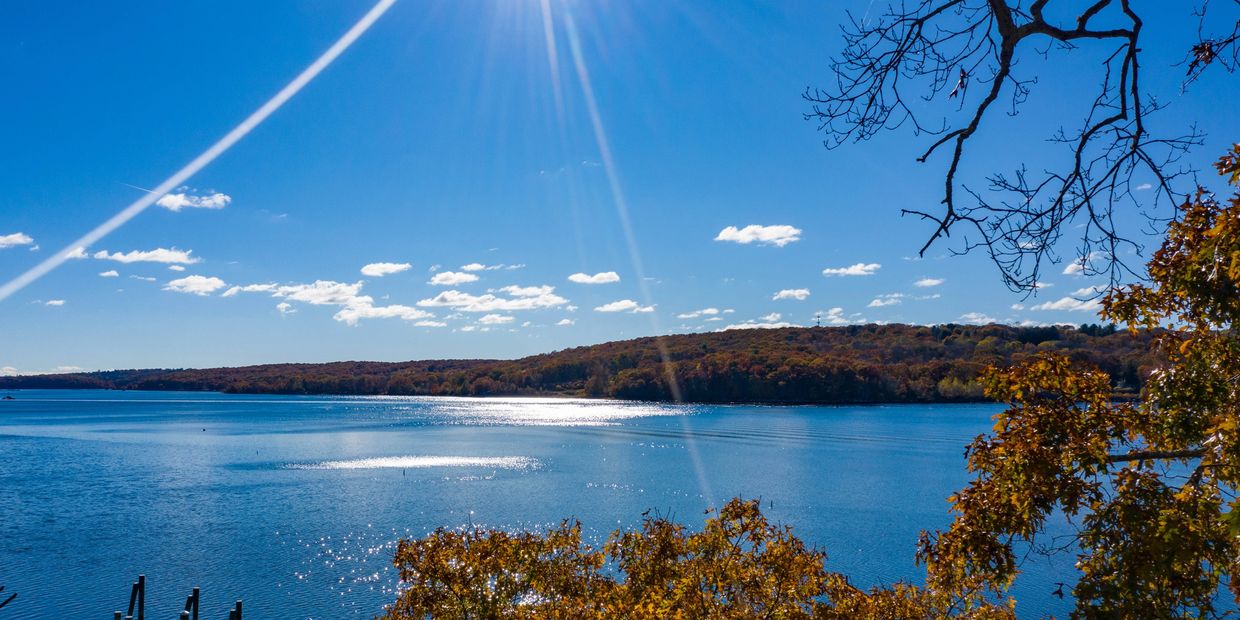 A view of a lake